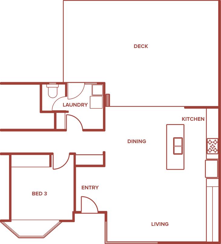 A house floorplan.